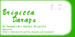 brigitta darazs business card
